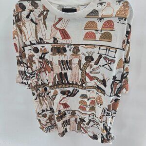 Reserved Egyptian White Oversized T-Shirt L/XL